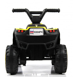Детский электроквадроцикл RiverToys K004PX (Желтый)