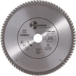 Пильный диск Trio-diamond FLL810 260*30*80Т