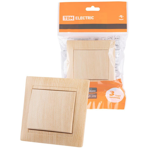 Выключатель TDM Electric Лама SQ1815-0301