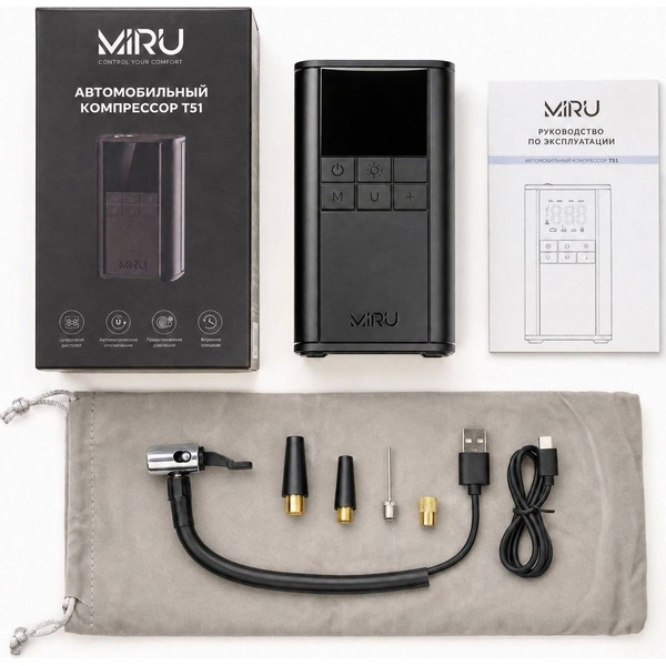 Автомобильный компрессор Miru T51