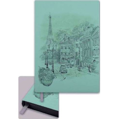 Ежедневник недатированный ФЕНИКС, ПАРИЖ, САРИФ САЛАТОВЫЙ, арт.45331, А5, 320стр.