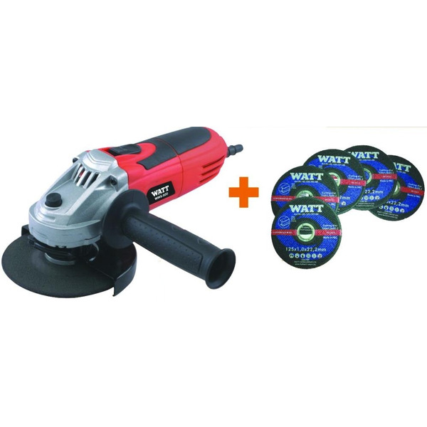 Угловая шлифмашина WATT WWS-800 (4.800.125.00)