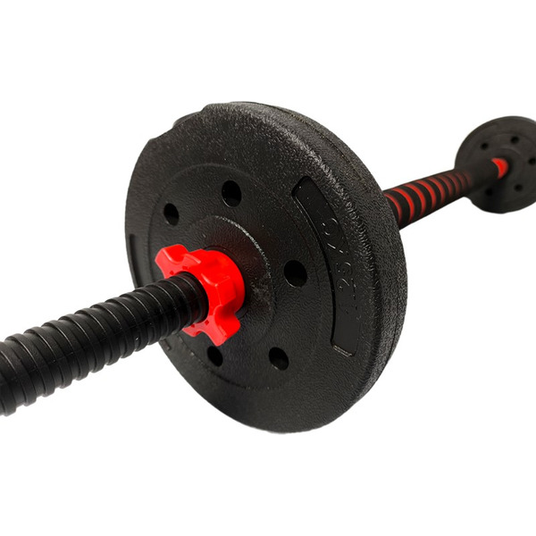 Набор композитных гантелей AMETIST 10 кг (с соединительным грифом)