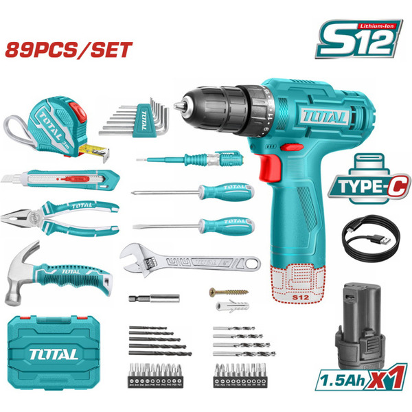 Дрель-шуруповерт Total THKTHP10892