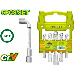 Набор ключей торцевых угловых DYLLU DTTH4205 (5 шт)