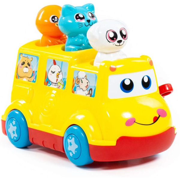 Интерактивная игрушка Полесье Школьный автобус 77080