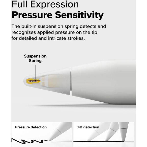 Сменные наконечники Ringke HB Tips для Apple Pencil (3шт)