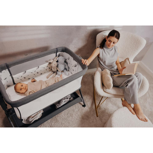 Детская кроватка Lionelo Leonie Plus (Grey Stone)