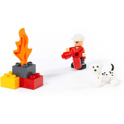 Конструктор Полесье 77523 Пожарная станция