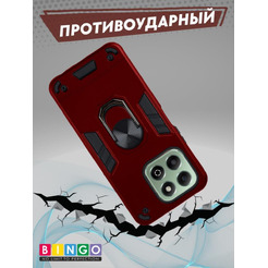 Бампер Bingo Warrior для HONOR X5b/X5b Plus Красный