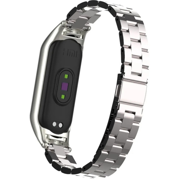 Ремешок Bingo Stainless для Xiaomi Mi Band 5/6 Серебристый
