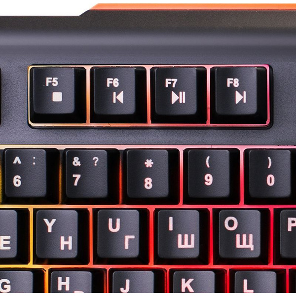 Клавиатура Oklick 717G Black Death