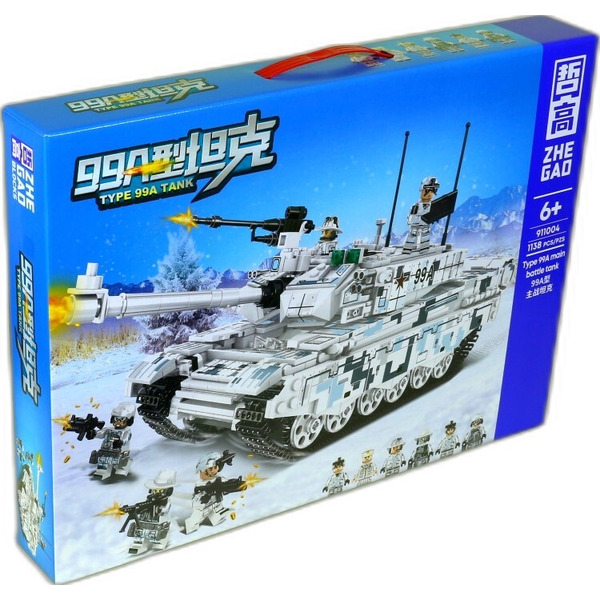 Конструктор ZHE GAO Plastic blocks Toys 911004