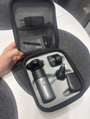 Бритва электрическая POLARIS PMR 0714RC Ultimate shave 5D PRO (черный/серебряный)