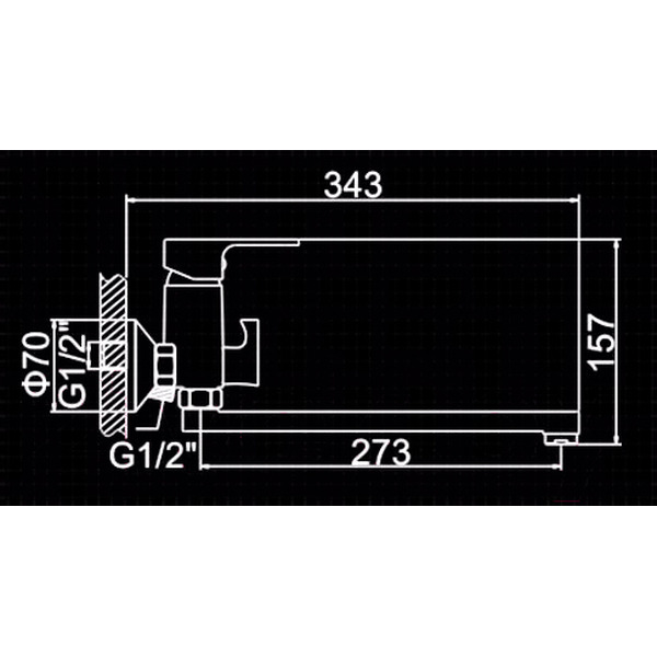 Смеситель Ledeme H03 L2203