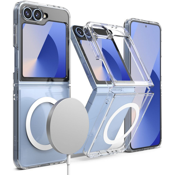 Чехол RINGKE FUSION MAGNETIC MAGSAFE для GALAXY Z FLIP 6 CLEAR