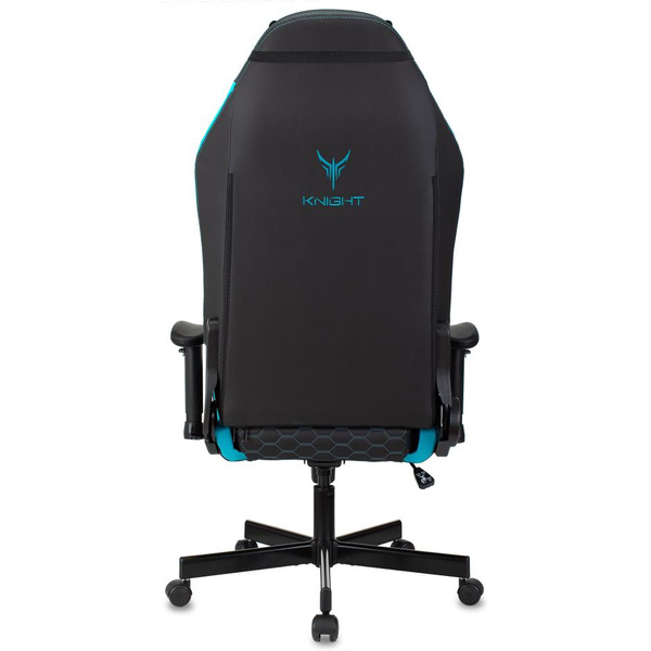 Кресло игровое Knight Neon (1717271) черный/голубой