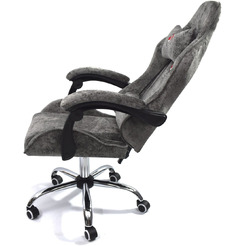 Вибромассажное кресло Calviano Nero (dark grey plush)