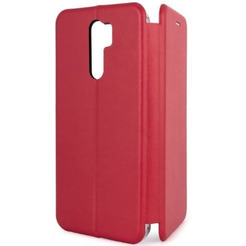 Чехол-книга CASE Magnetic flip для Xiaomi Redmi 9 (красный)