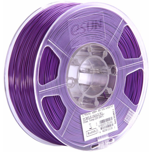 Пластиковая нить ESUN ABS+ 1,75 мм, 1кг, purple