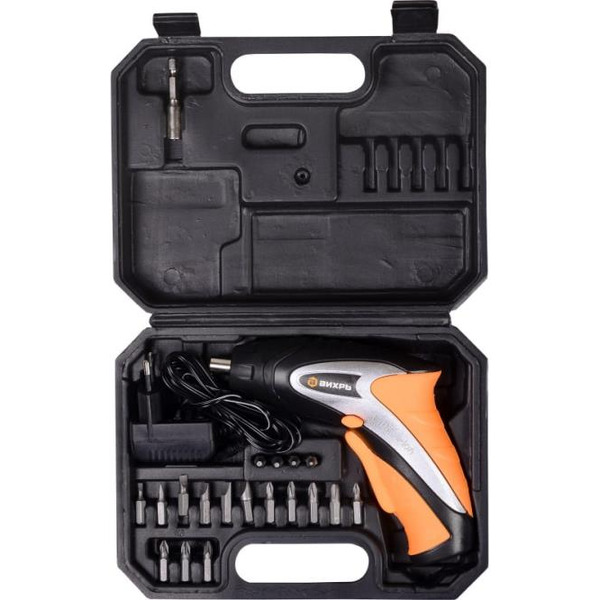 Отвертка аккумуляторная Вихрь ОА-3,6-К (72/14/10)