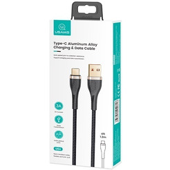 Кабель Usams  Type-C US-SJ488 U64 (черный)