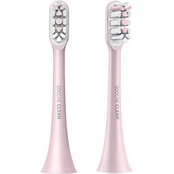 Сменные насадки для электрощеток Soocas Toothbrush Head (розовый) 2 шт.