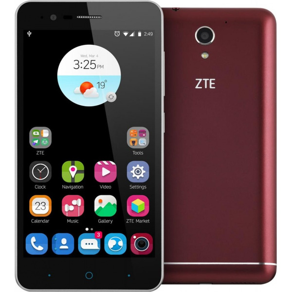 Смартфон ZTE Blade A510 марсала