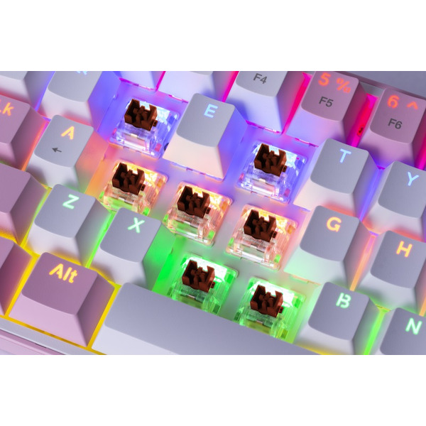 Клавиатура Redragon Fizz (розовый/белый) 70672