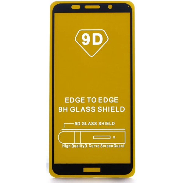 Защитное стекло Bingo Full Silkprint для HUAWEI Honor 8C Черное