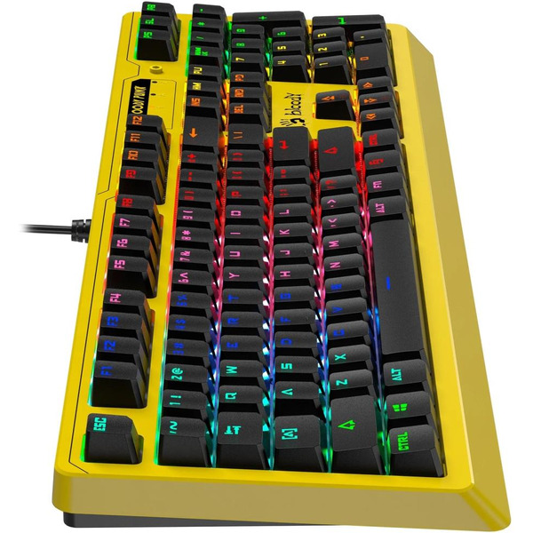 Клавиатура A4Tech Bloody B810RC (желтый)