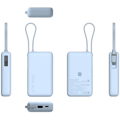 Портативное зарядное устройство Xiaomi 67W Power Bank 10000mAh BHR08NZGL (голубой)