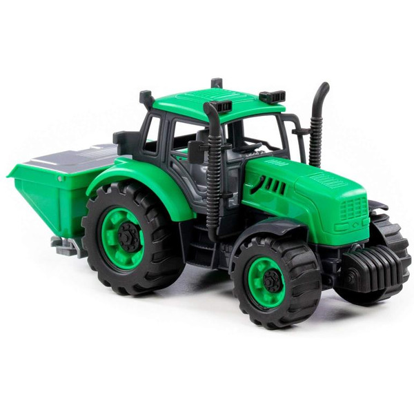 Трактор сельскохозяйственный Полесье Прогресс инерционный (зелёный) 91239