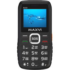 Мобильный телефон Maxvi B115 (черный)