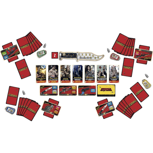 Настольная игра Звезда Неудержимые VHS 8434