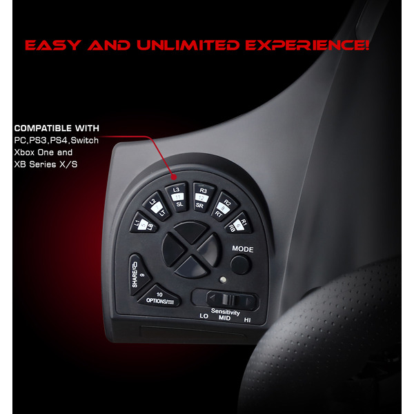 Игровой руль FLASHFIRE Force Wheel WH-2304V (6in1)