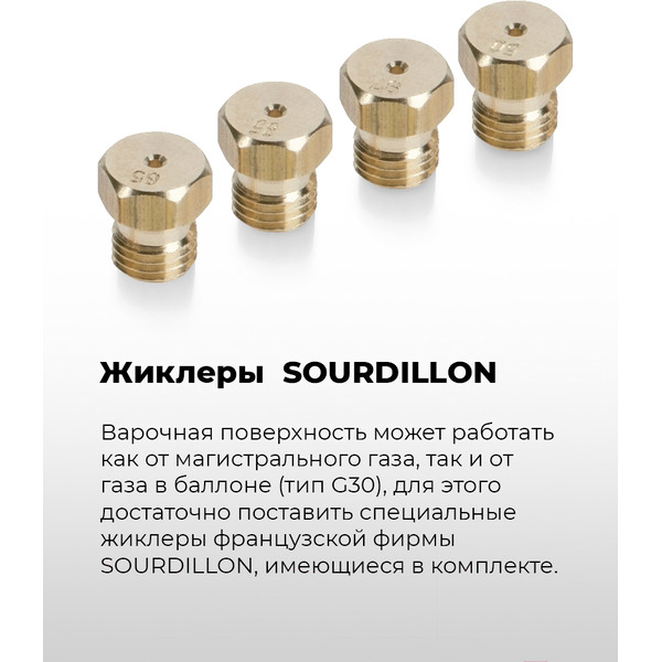 Варочная панель MAUNFELD EGHE.64.6CW/G