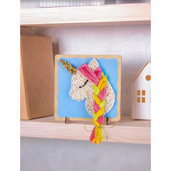 Набор для творчества Woody Цвик-арт Единорог Цветочек 02451