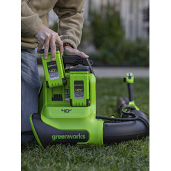 Воздуходувка Greenworks GD40BPG2 2408107 (без АКБ и ЗУ)