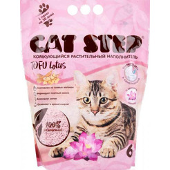 Наполнитель для туалета Cat Step Tofu Lotus 6 л