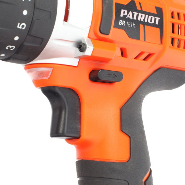 Дрель-шуруповерт аккумуляторная PATRIOT BR181h (180201550)