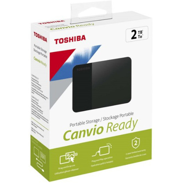 Внешний накопитель Toshiba Canvio Ready 2TB HDTP320EK3AA