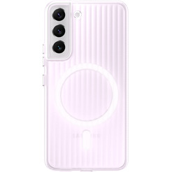 Задняя накладка CASE Translucent Strip Samsung Galaxy S22, белый