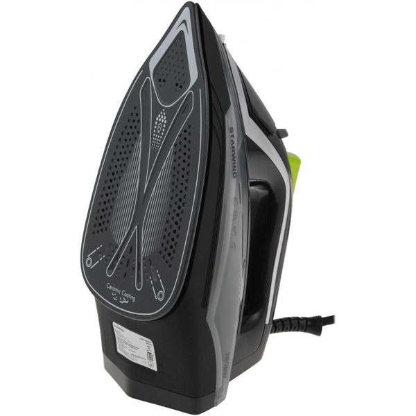 Утюг STARWIND SIR2845 (черный/серебристый)