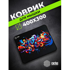 Коврик для мыши Cactus Graffiti CS-MPC-PRO10XL
