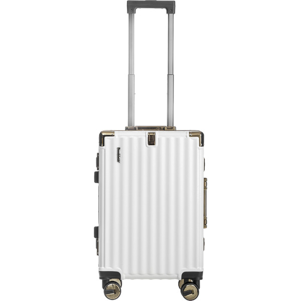 Чемодан DoubleW E087# (S, белый)