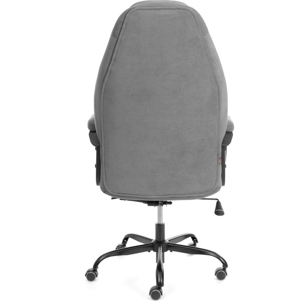Кресло офисное Tetchair Boss metalBL (велюр, серый, 29)