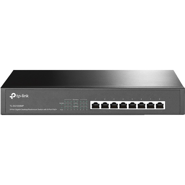 Коммутатор TP-Link TL-SG1008MP