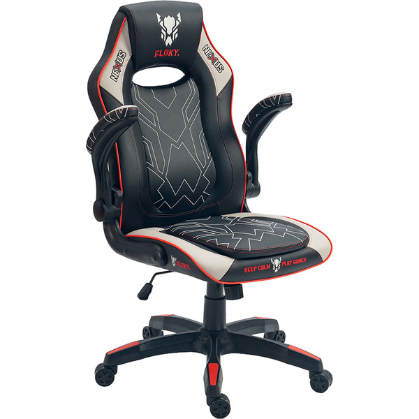 Кресло компьютерное FLOKY NEXUS Black-Grey V2
