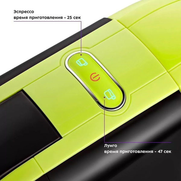 Кофеварка Kitfort КТ-7105-2 (черно-салатовая)